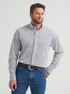 Wrangler Men's George Strait Button Down Shirt - Broken horn