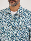 Wrangler Men's Retro Western Snap Shirt - Broken horn