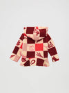 Wrangler Girl's Ruffle Hem Sherpa Zip Jacket - Broken horn