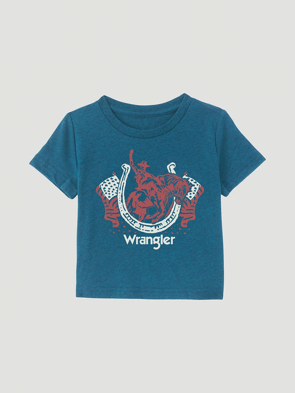 Wrangler Infant Graphic Tee - Broken horn