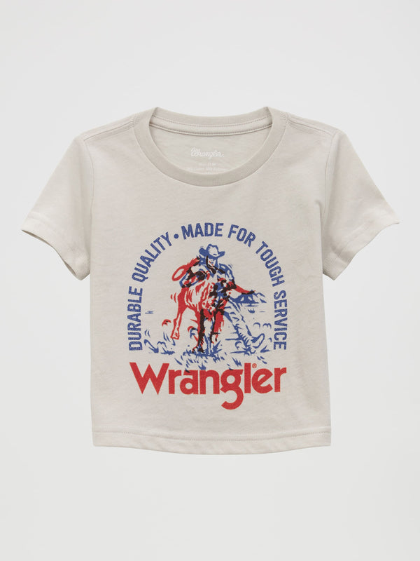 Wrangler Baby Graphic Tee - Broken horn