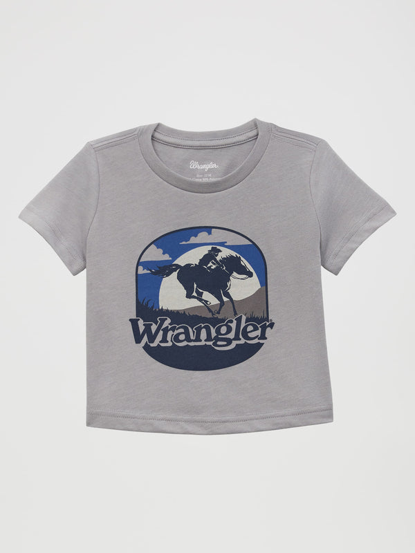 Wrangler Baby Graphic Tee - Broken horn