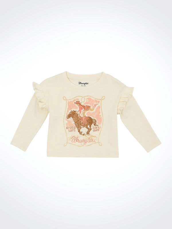 Wrangler Baby Girl Knit Top - Broken horn