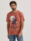Wrangler Men's Graphic Cowboy Tees - Broken horn