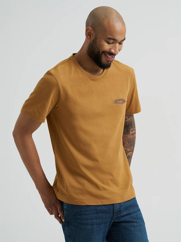 Wrangler Men's Graphic Tee - Broken horn