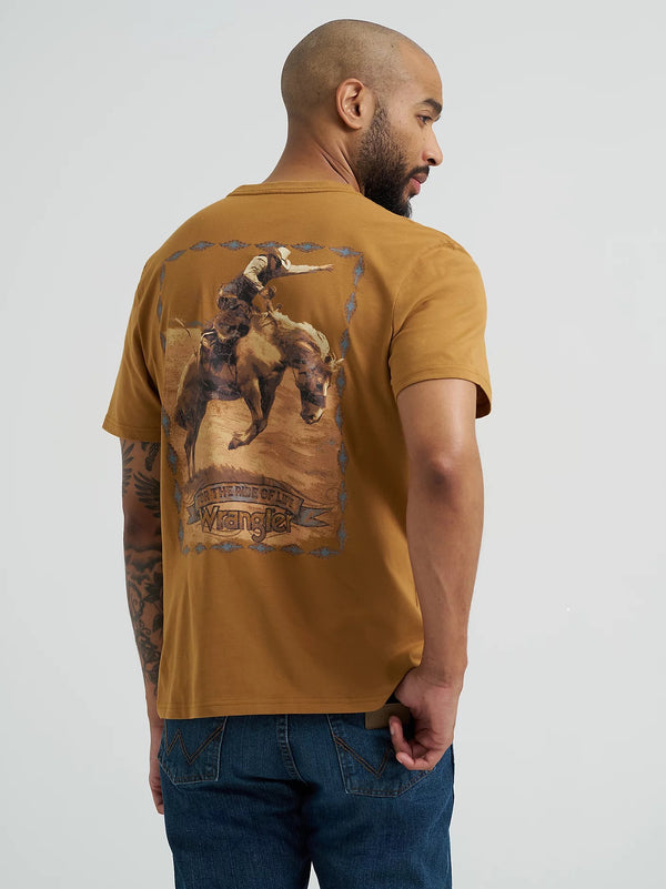 Wrangler Men's Graphic Tee - Broken horn