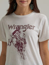 Wrangler Women Cowboy Regular Fit Tee - Broken horn