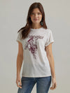 Wrangler Women Cowboy Regular Fit Tee - Broken horn