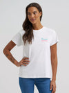 Wrangler Women's Local Ranch Retro Regular Fit Tee - Broken horn