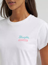 Wrangler Women's Local Ranch Retro Regular Fit Tee - Broken horn