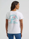 Wrangler Women's Local Ranch Retro Regular Fit Tee - Broken horn