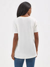 Wrangler Women's Graphic Boyfriend Tee - Broken horn