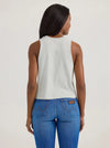 Wrangler Women's Festival Crop Tank - Broken horn
