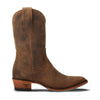 Lane Boots Plain Jane Midi - Burnt Caramel - Broken horn