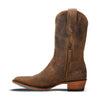 Lane Boots Plain Jane Midi - Burnt Caramel - Broken horn