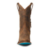 Lane Boots Plain Jane Midi - Burnt Caramel - Broken horn