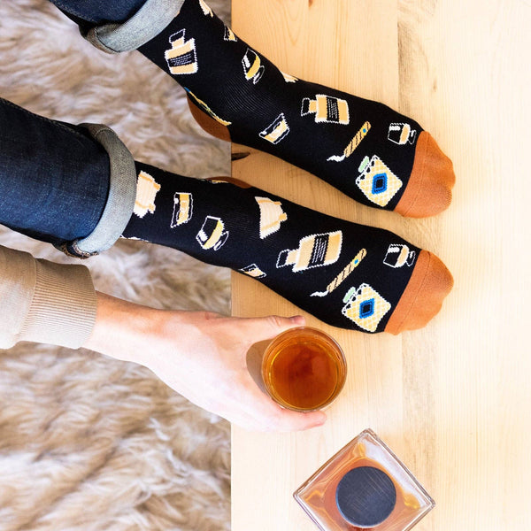 Bring Me Some Whiskey Socks - Broken horn