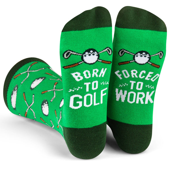 Born to Golf, Forced to Work Socks - Broken horn
