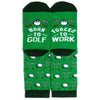 Born to Golf, Forced to Work Socks - Broken horn