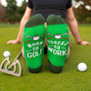 Born to Golf, Forced to Work Socks - Broken horn