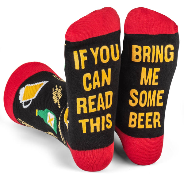 Bring Me Some Beer Socks - Broken horn