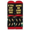Bring Me Some Beer Socks - Broken horn