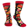Do Not Disturb, I'm Watching Movies Socks - Broken horn