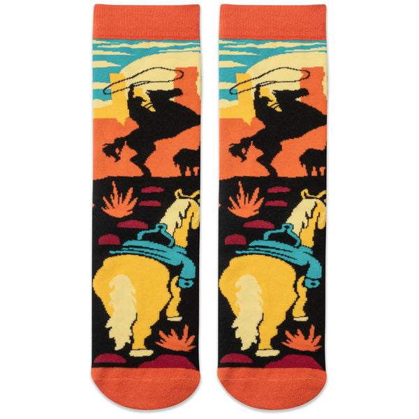 Giddy Up Socks - Broken horn
