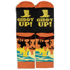Giddy Up Socks - Broken horn
