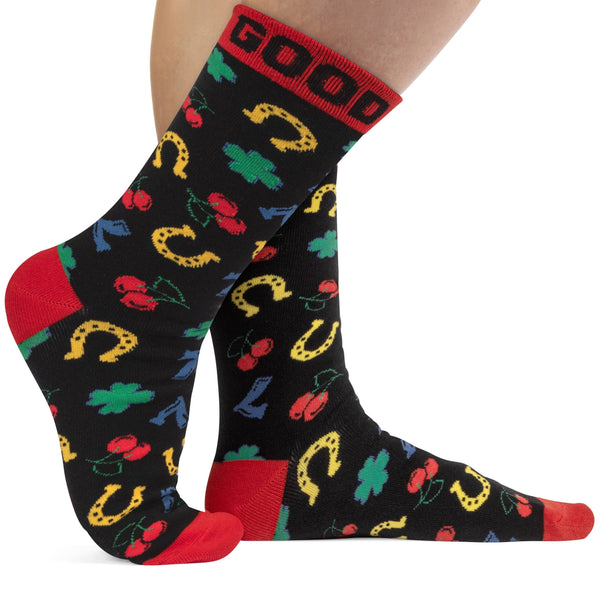 Good Luck Crew Socks - Broken horn