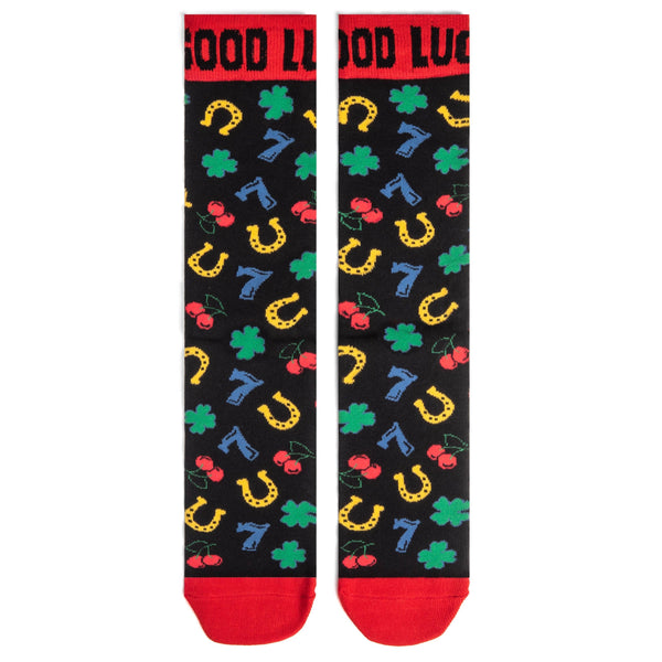 Good Luck Crew Socks - Broken horn