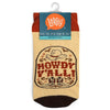 Howdy Y'all Socks - Broken horn
