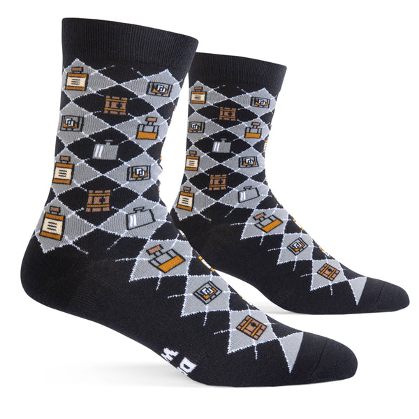 I'd Rather Be Drinking Whiskey Socks - Broken horn