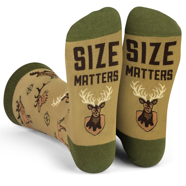 Size Matters (Hunting) Socks - Broken horn