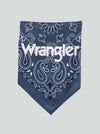 Wrangler Pet Paisley Bandana Navy Multi - Broken horn
