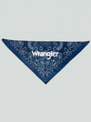 Wrangler Pet Paisley Bandana Navy Multi - Broken horn
