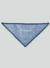 Wrangler Pet Paisley Bandana Navy Multi - Broken horn