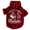 Wrangler Pet Long Live Cowboys Hoodie - Broken horn