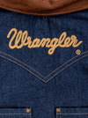 Wrangler Pet Dark Denim Jacket with Lining - Broken horn