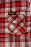Wrangler Pet Reversible Flannel & Fleece Vest - Broken horn