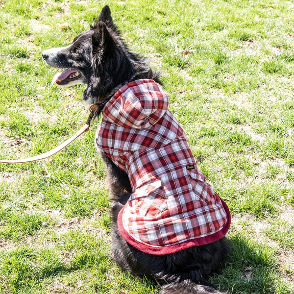 Wrangler Pet Reversible Flannel & Fleece Vest - Broken horn