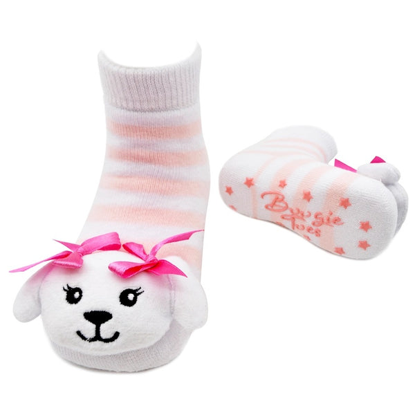 Toy Puppy Boogie Toes Rattle Socks - Broken horn