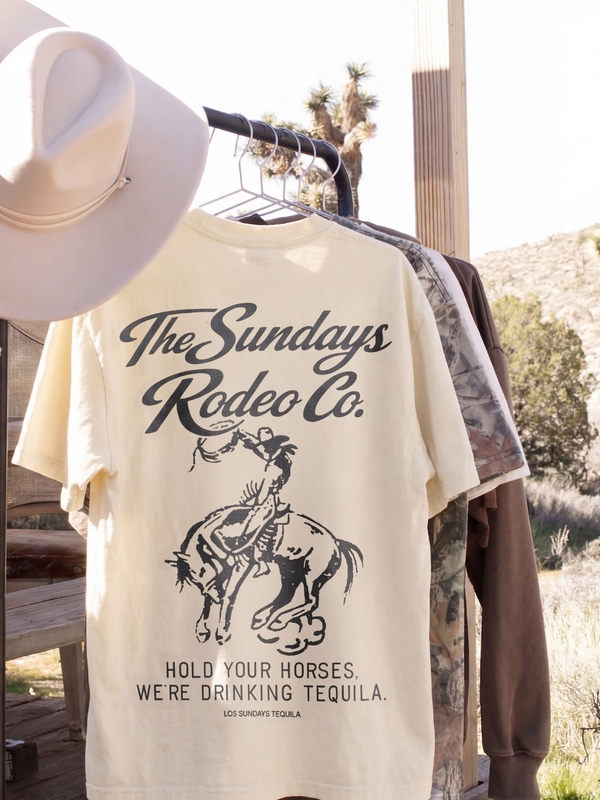 The Easy Rider Tee - Off White - Broken horn