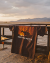 The Reckon Tee - Black / White - Broken horn