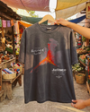 The Volcano Tee - Black / White - Broken horn