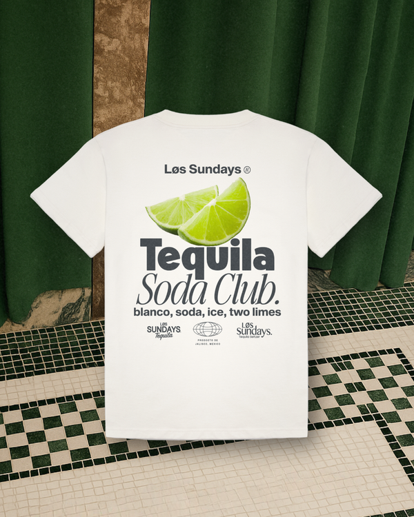 Los Sundays - The Tequila Soda Club Tee - Broken horn