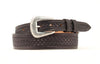 Nocona Suare Basket Taper Belt - Broken horn