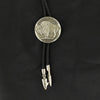 Double S Adult Bolo Tie Buffalo Nickle - Broken horn