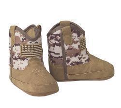Ariat Patriot Style Lil' Stompers Infant Boot - Broken horn