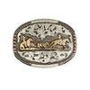 Crumine Oval Buckle - Broken horn